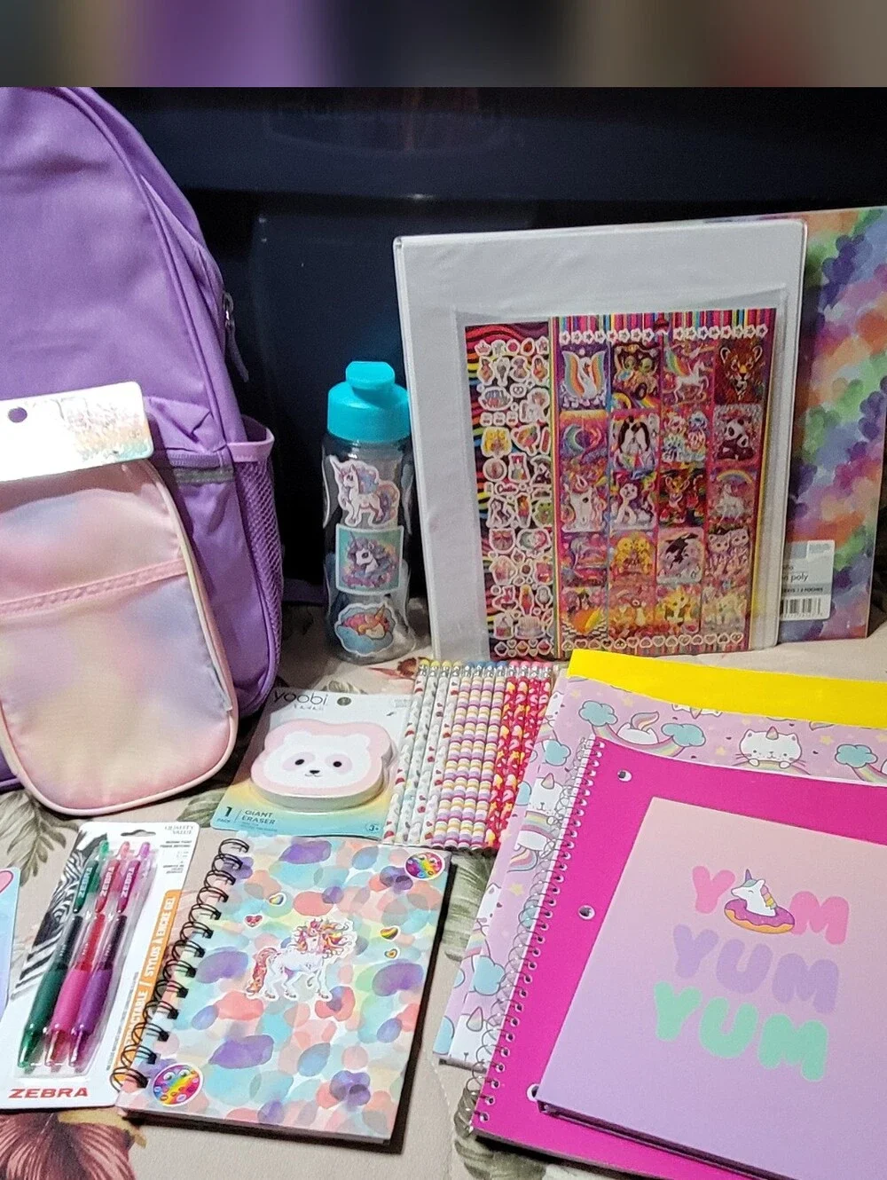 820- Magical Unicorn Themed Backpack & Supplies